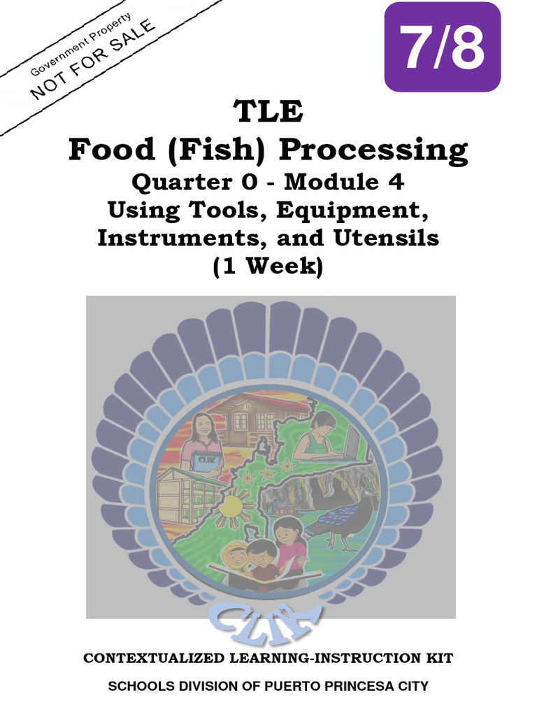 TLEFood-Processing7 8 q0 Mod4 | PDF | Food Preservation | Learning