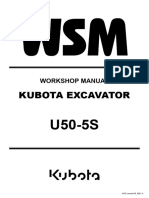 Kubota Excavator: Workshop Manual