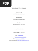 GSCA Pro 1.1 User Manual