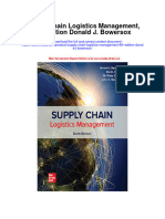 Download Supply Chain Logistics Management 6Th Edition Donald J Bowersox full chapter