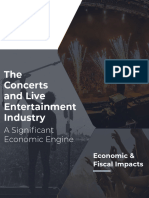 The Live Music and Entertainment Industry