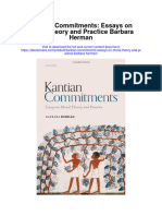 Kantian Commitments Essays On Moral Theory and Practice Barbara Herman Full Chapter