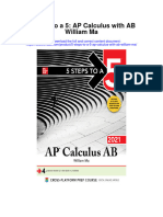 Download 5 Steps To A 5 Ap Calculus With Ab William Ma full chapter