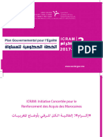 ICRAM 2 Plan D'égalité Maroc