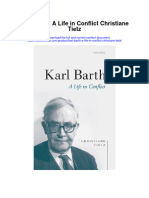 Karl Barth A Life in Conflict Christiane Tietz Full Chapter