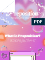 Preposition, Conjunction and Interjection