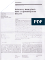 Pulmonary Aspergillosis: Early Diagnosis Improves Survival: Original Paper