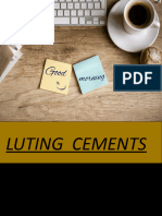 Luting Cements