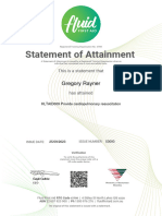 CPR Statement of Attainment Gregory Rayner