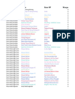 Starrailstation Warp Data