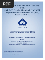 RFP For SAP ECC To SoH Implementation - Final