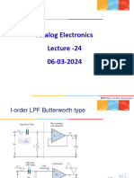 Analog Electronics Lecture-24-06032024