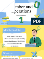 6H Kelompok 1 PPT Number and Operations