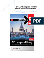 5 Steps To A 5 Ap European History Ed 2024 Beth Bartolini Salimbeni Full Chapter