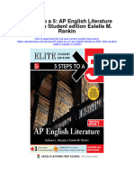 Download 5 Steps To A 5 Ap English Literature 2021 Elite Student Edition Estelle M Rankin full chapter
