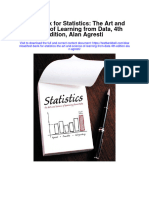 Full Download Test Bank For Statistics The Art and Science of Learning From Data 4Th Edition Alan Agresti PDF