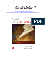 Download Survey Of Operating Systems 5Th Edition Jane Holcombe full chapter