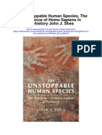 Download The Unstoppable Human Species The Emergence Of Homo Sapiens In Prehistory John J Shea 2 all chapter