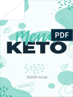 Menu Keto 2200 Kkal