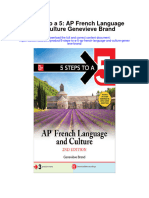 Download 5 Steps To A 5 Ap French Language And Culture Genevieve Brand full chapter