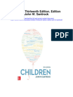 Download Children Thirteenth Edition Edition John W Santrock full chapter