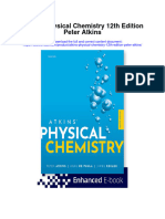 Atkins Physical Chemistry 12Th Edition Peter Atkins Full Chapter