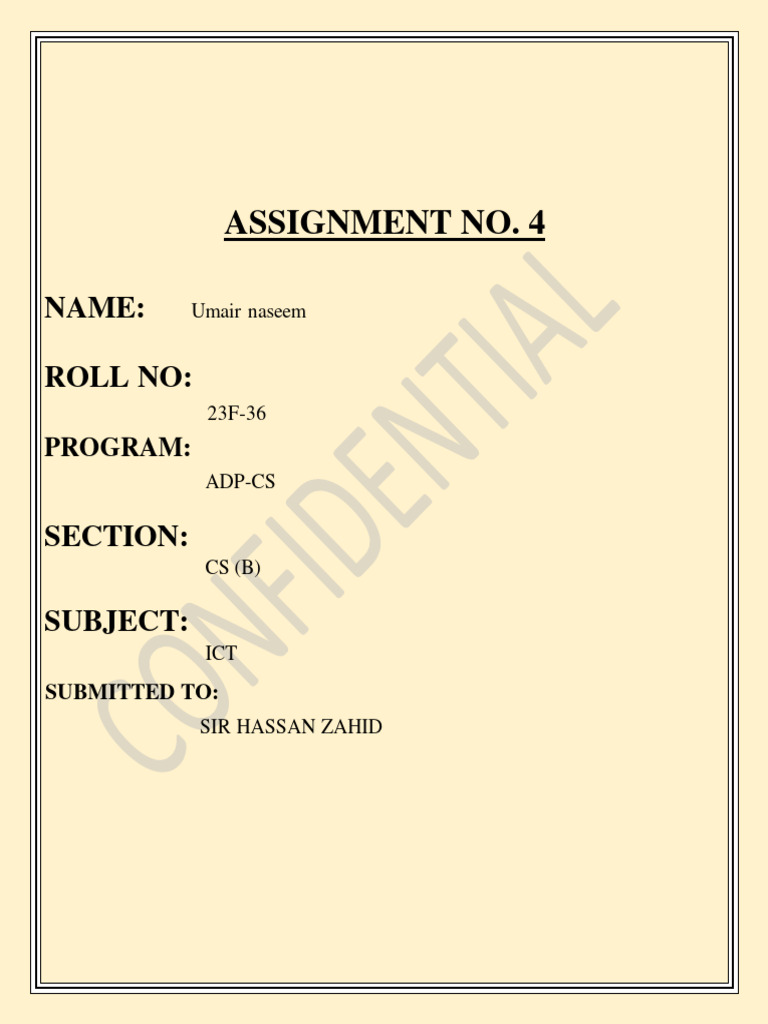 ICT FILE 2-1 Umair | PDF | Artificial Intelligence | Intelligence (AI ...
