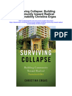 Surviving Collapse Building Community Toward Radical Sustainability Christina Ergas Full Chapter