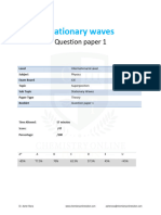 20.1 Stationary Waves-Cie Ial Physics-Qp Theory-Unlocked