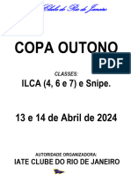 IR COPA OUTONO ILCA 4 6 7 Snipe 2024