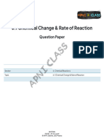 6.1 Chemical Change & Rate of Reaction - Medium