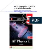 5 Steps To A 5 Ap Physics C 2023 5 Steps To A 5 Greg Jacobs Full Chapter