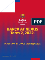 Barça AT Nexus Term 2, 2022.: DI Recti ON & School (Nexus) GUI DE
