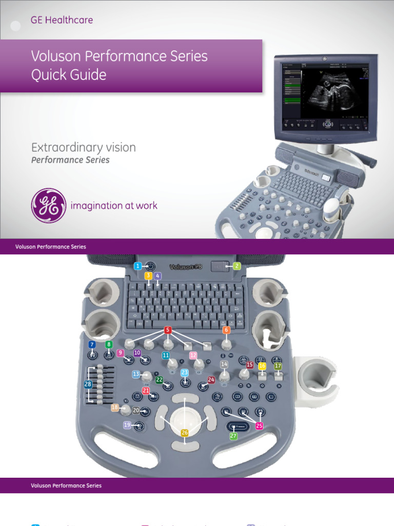 Voluson Performance Series Guide | PDF | Menu (Computing) | Contrast ...