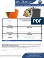 Ficha Técnica de Folha de Fitas Marcadoras de Instrumentais Impulso Medical