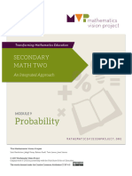 Probability: Secondary Math Two