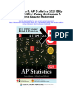 5 Steps To A 5 Ap Statistics 2021 Elite Student Edition Corey Andreasen Deanna Krause Mcdonald Full Chapter