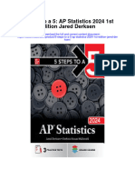 5 Steps To A 5 Ap Statistics 2024 1St Edition Jared Derksen Full Chapter