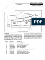 Turnout Geometry: Data Sheet