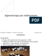 Apprentissage par renforcement