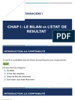 Présentation Chapitre 1 - Le Bilan Et L'état de Résultat