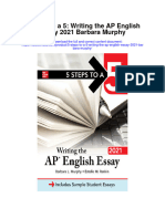 5 Steps To A 5 Writing The Ap English Essay 2021 Barbara Murphy Full Chapter