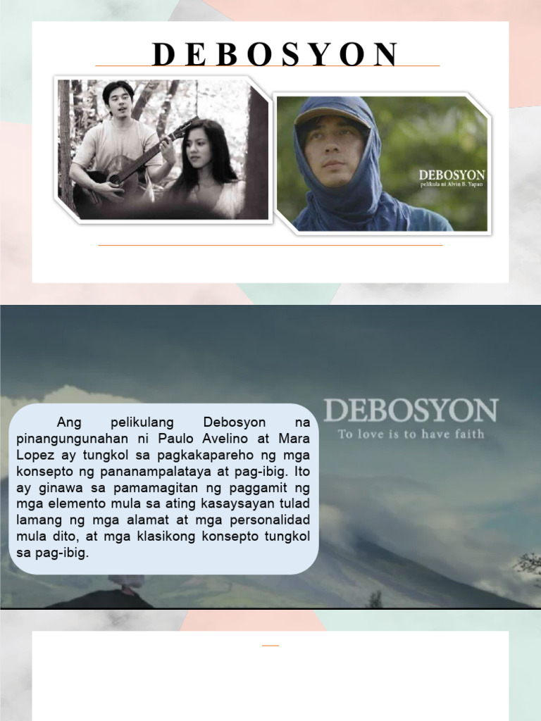 DEBOSYON | PDF