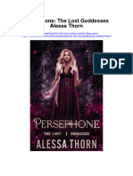 Download Persephone The Lost Goddesses Alessa Thorn all chapter