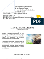 Contaminación Ambiental y Atmosférica.