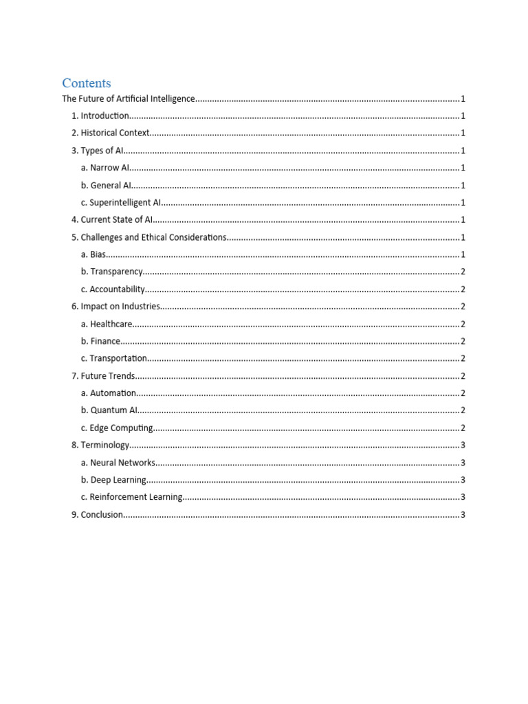 What Is The Future of AI | PDF | Intelligence (AI) & Semantics ...