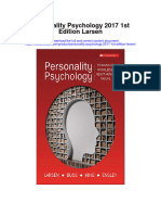 Personality Psychology 2017 1St Edition Larsen All Chapter