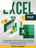 Excel 2024 A Comprehensive Guide To Learn All The Functions Formulas