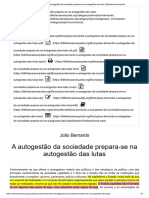 A Autogestão Da Sociedade Prepara-Se Na Autogestão Das Lutas - Biblioteca Anarquista