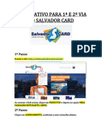 Informativo Salvador Card